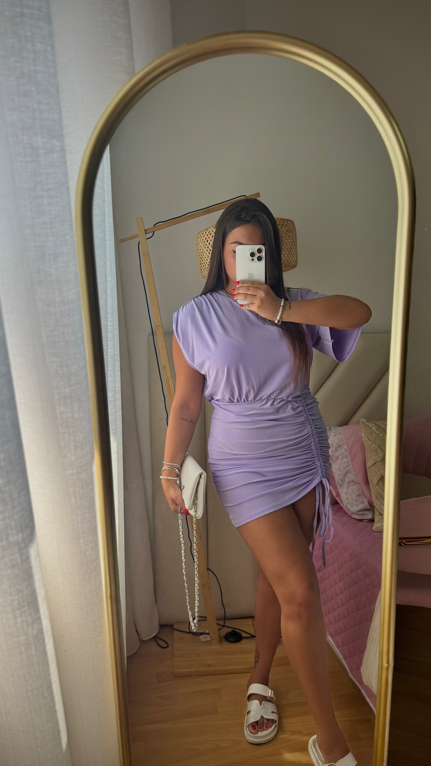 VESTIDO LILÁS