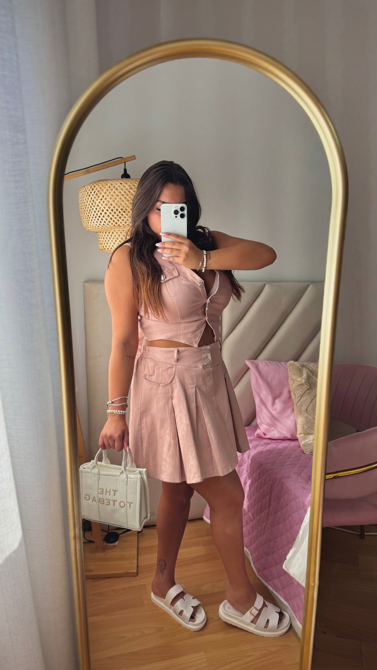 CONJUNTO GANGA ROSA