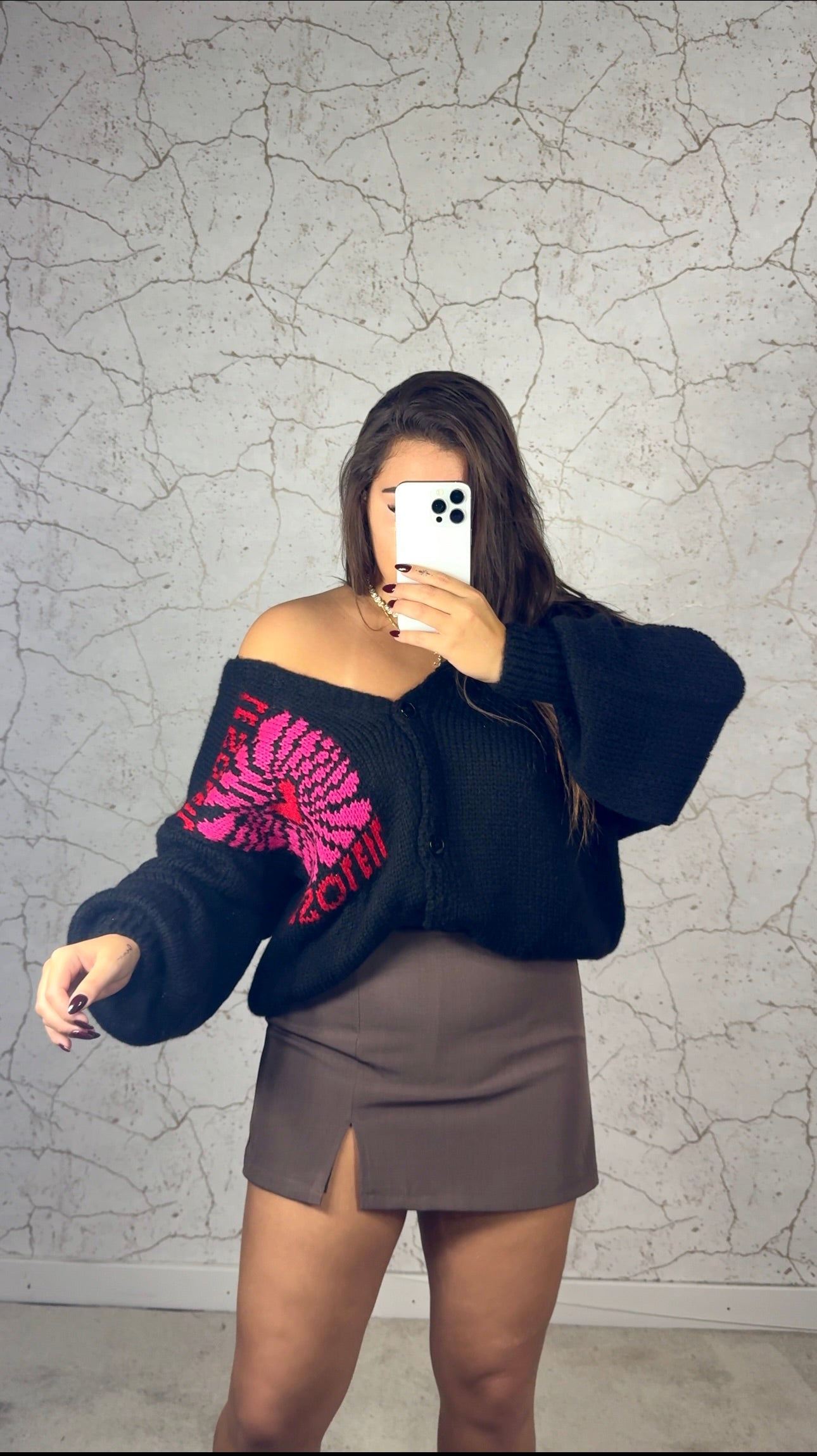 Cardigan Preto