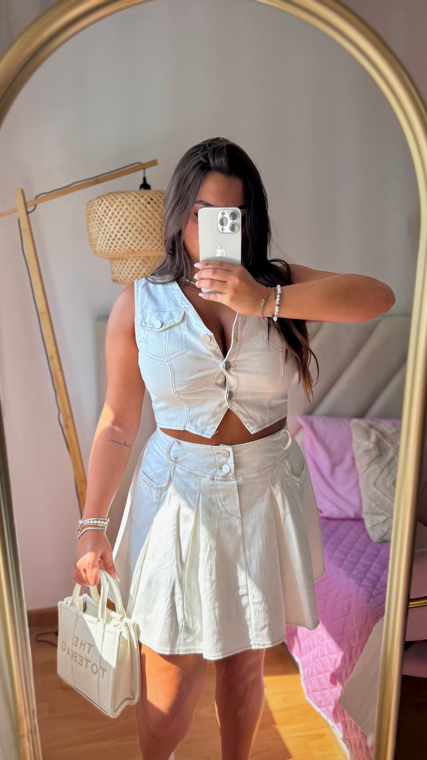 CONJUNTO GANGA BRANCO