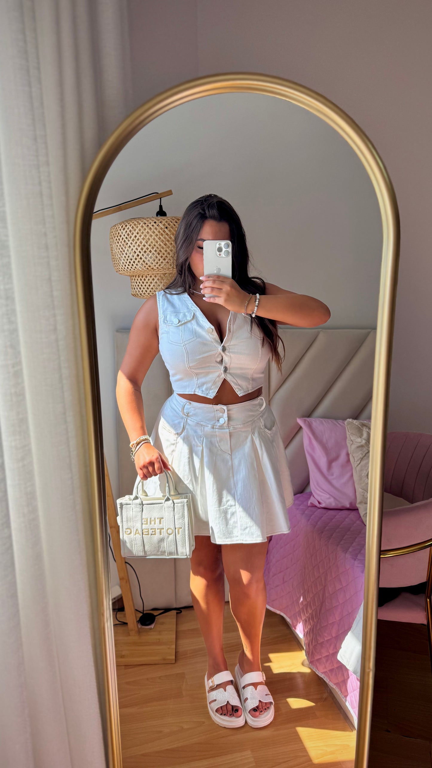 CONJUNTO GANGA BRANCO