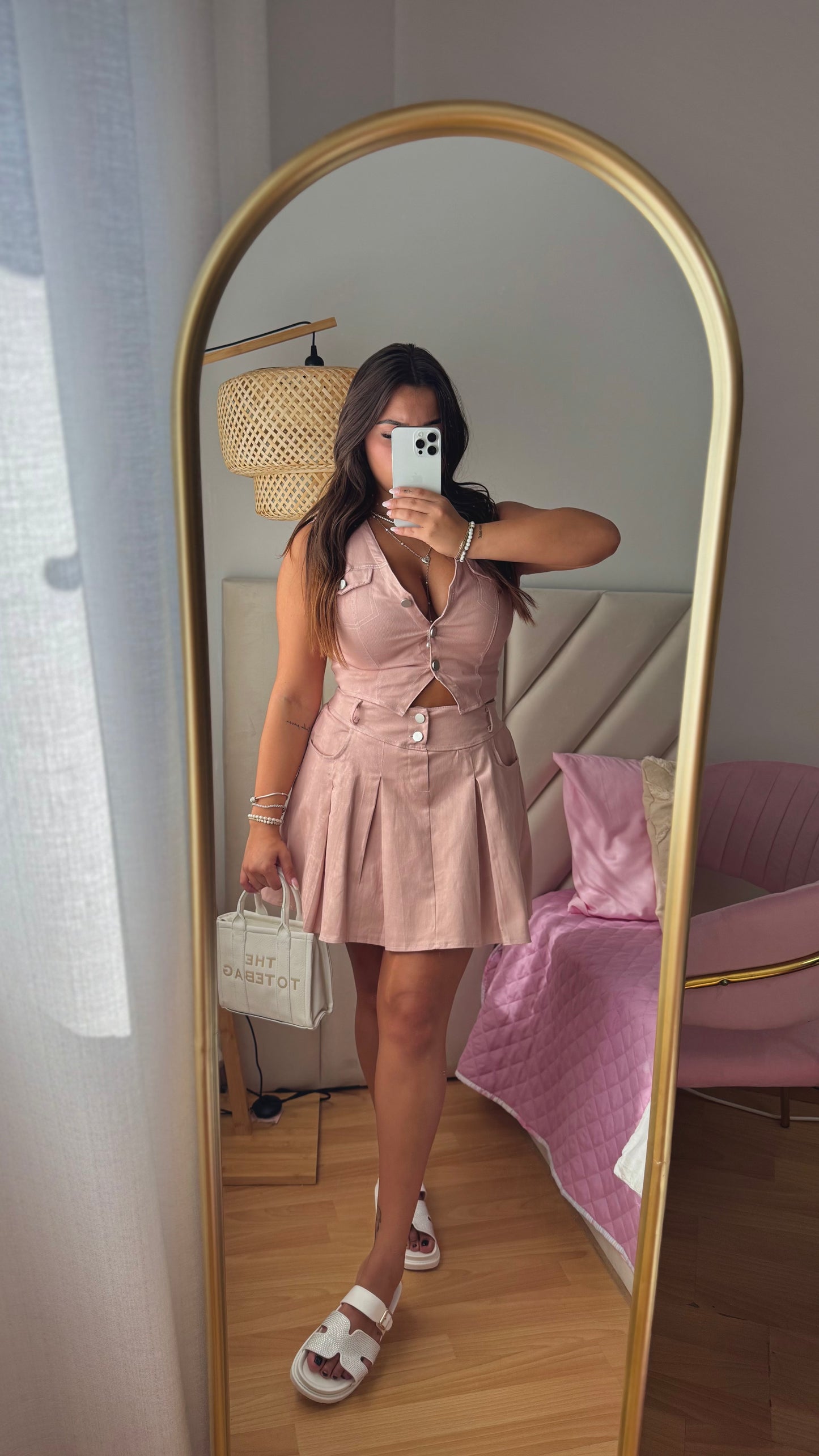 CONJUNTO GANGA ROSA