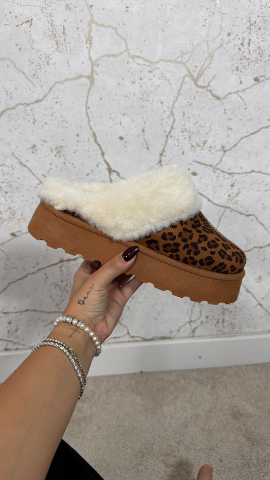 Pantufa Animal Print