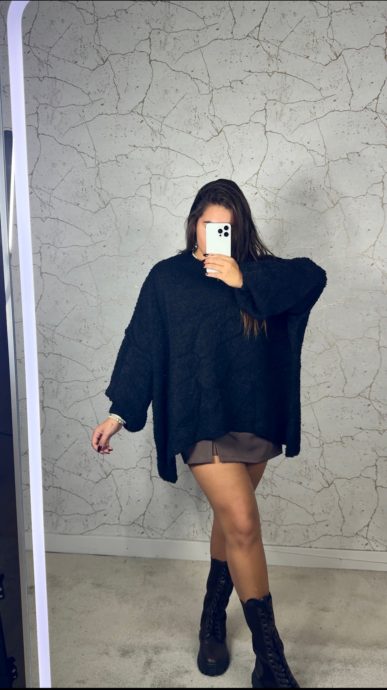 Camisola Oversized Preta