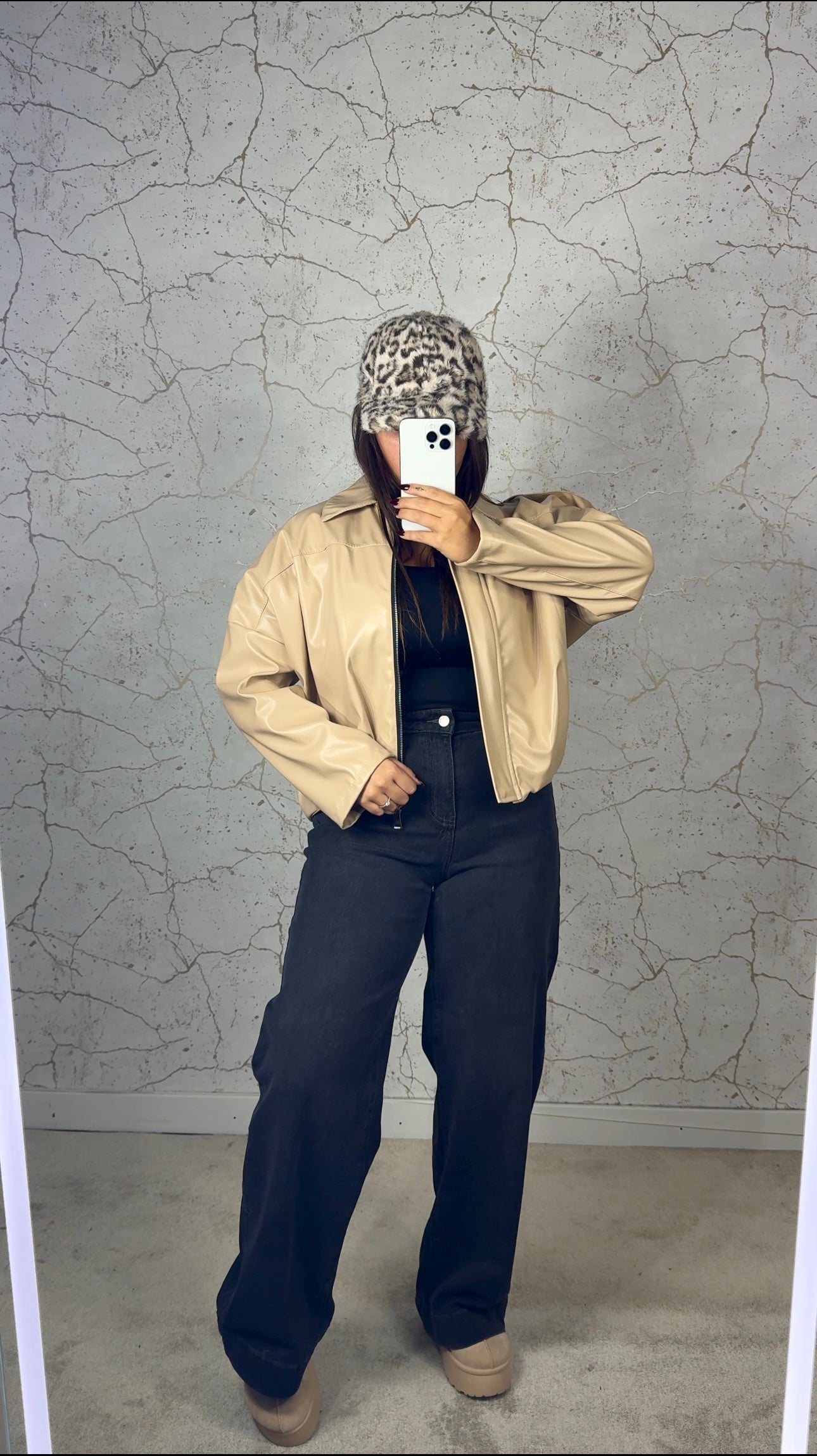 Bomber Ecopel Bege