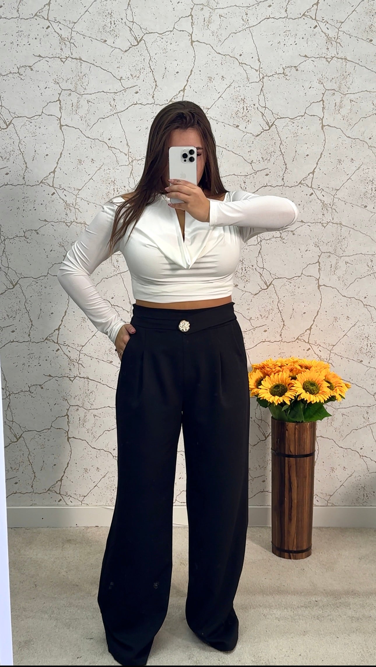 Calça Alfaiataria Preta