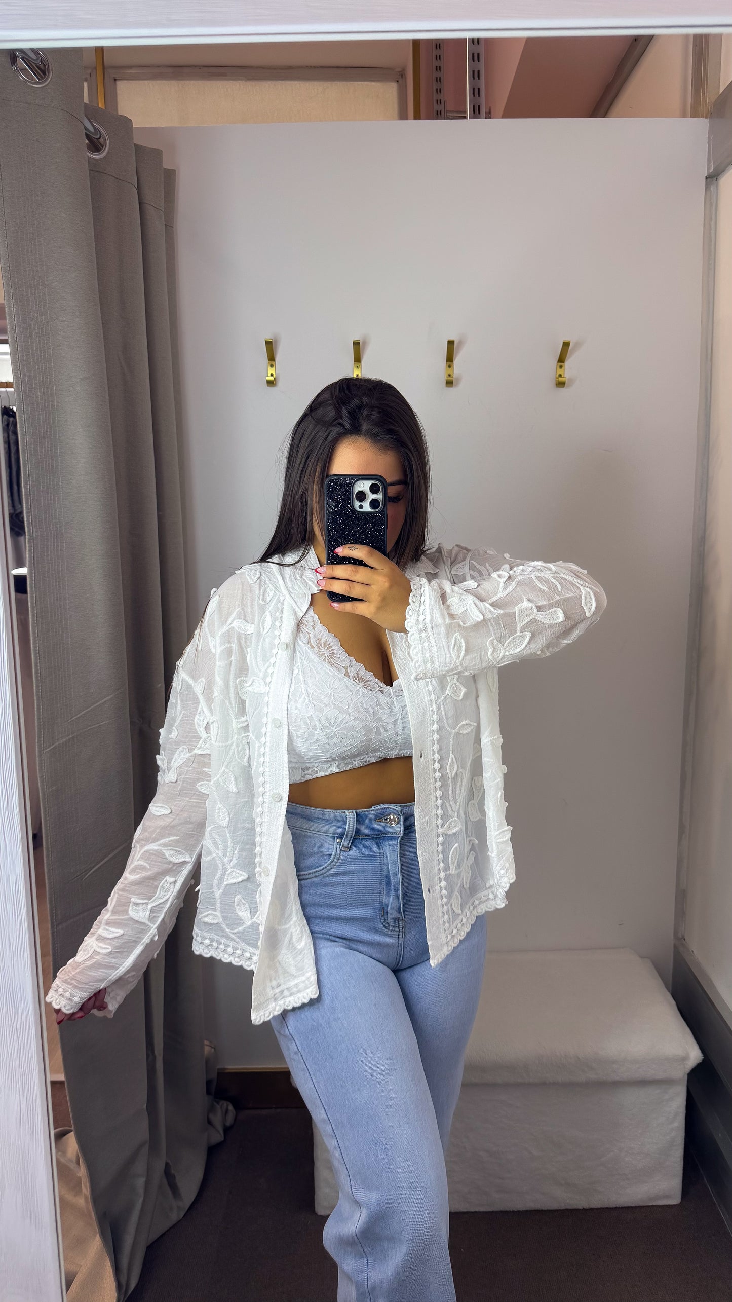 Camisa Bordada