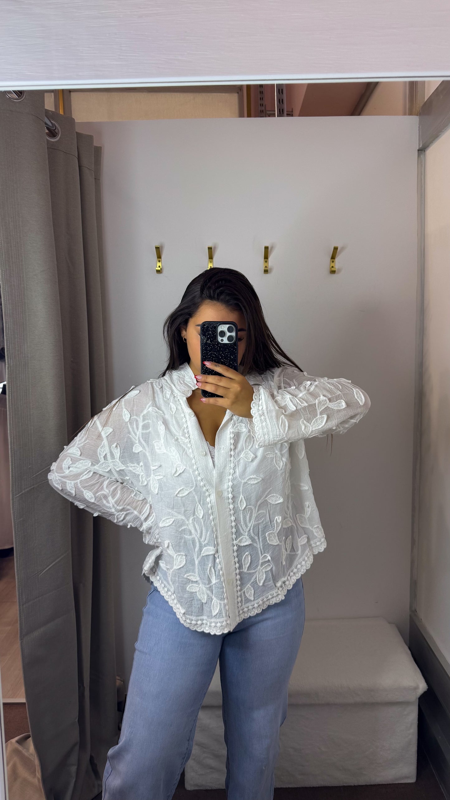 Camisa Bordada