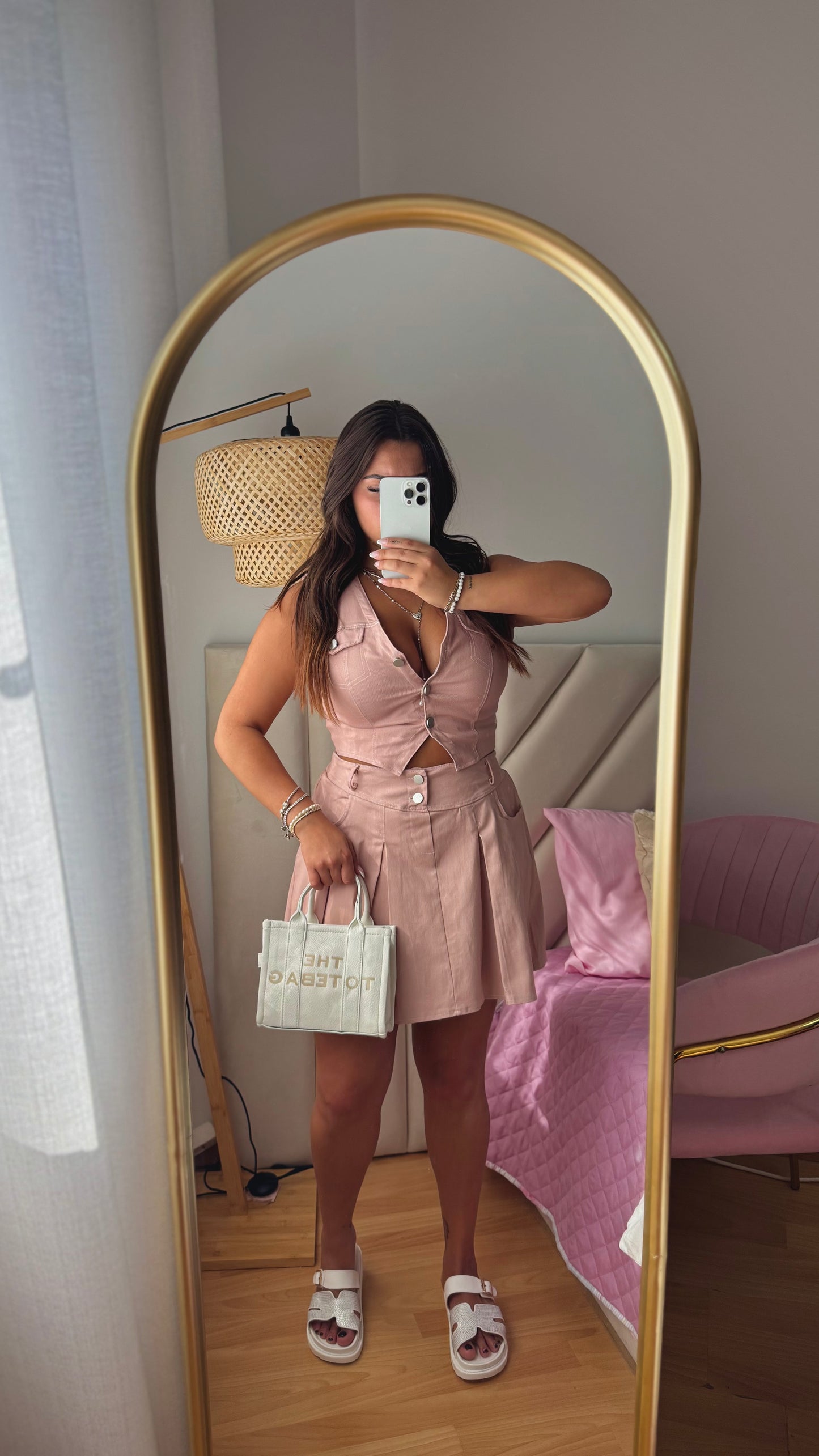 CONJUNTO GANGA ROSA