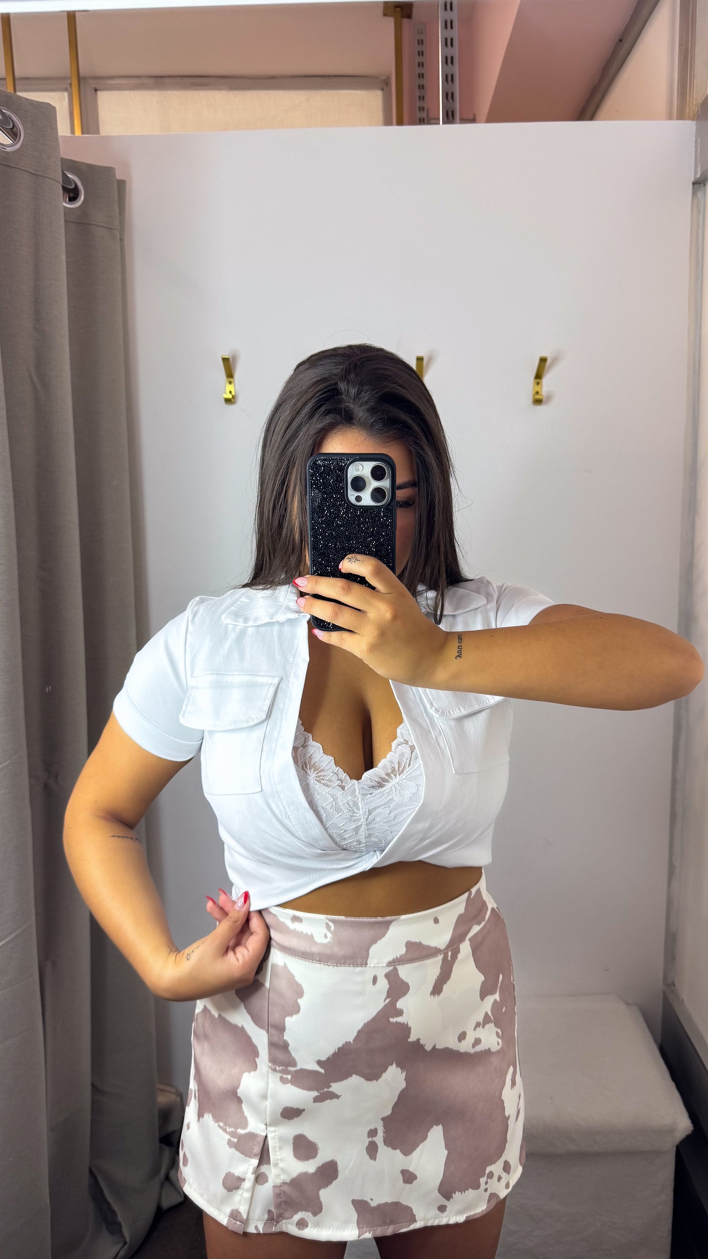 Top Curto Aberto