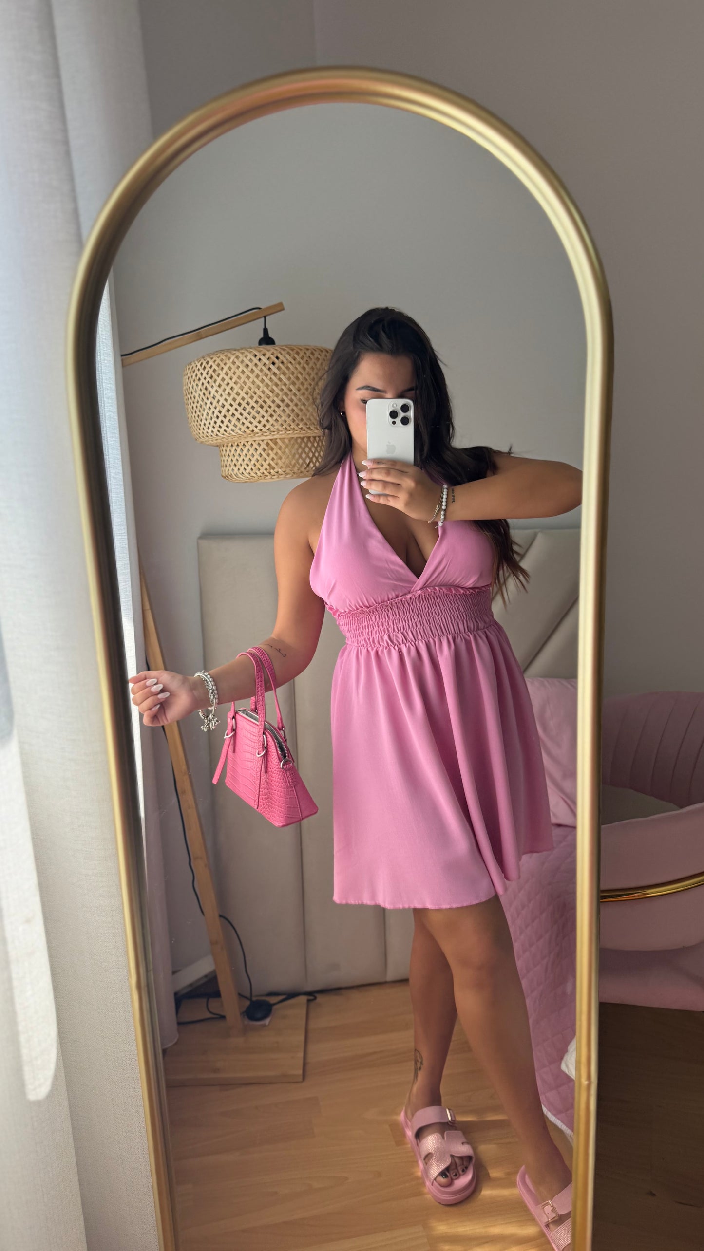 VESTIDO ROSA