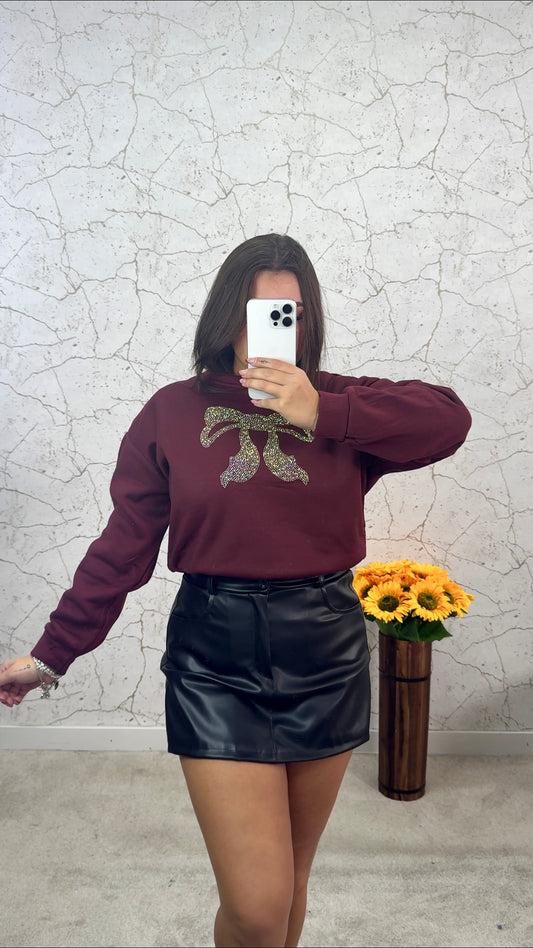 Sweat Bordeaux