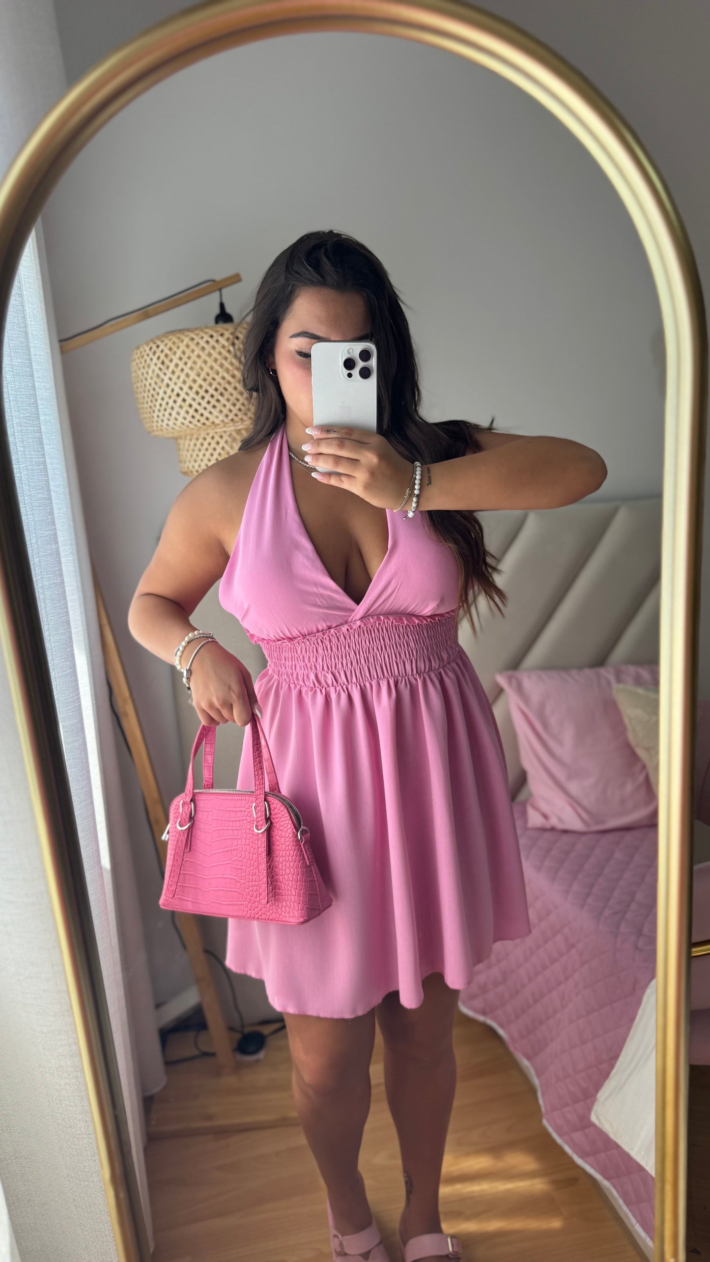 VESTIDO ROSA