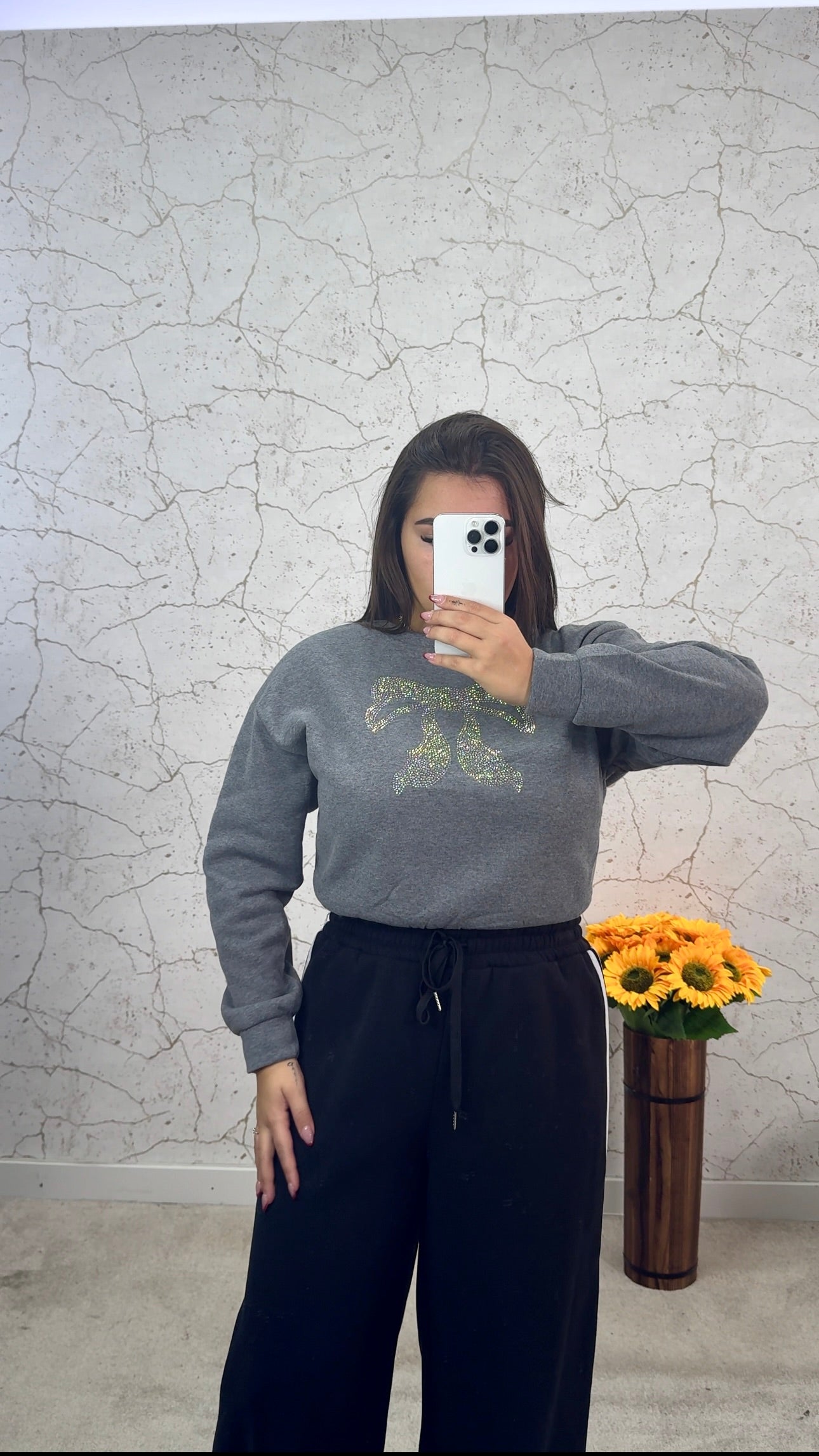 Sweat Cinza