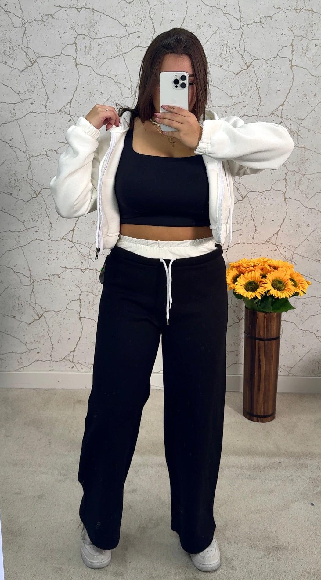 Calça Fato-Treino Preta