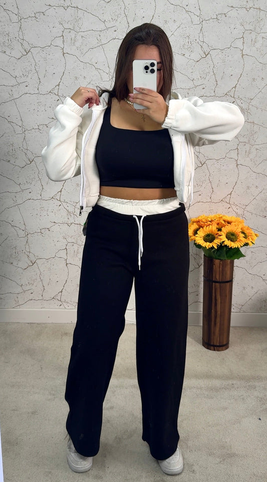 Calça Fato-Treino Preta