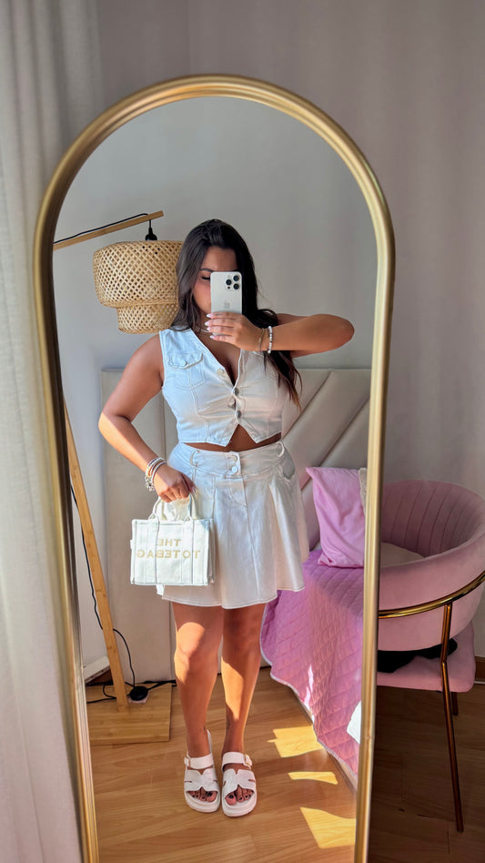 CONJUNTO GANGA BRANCO