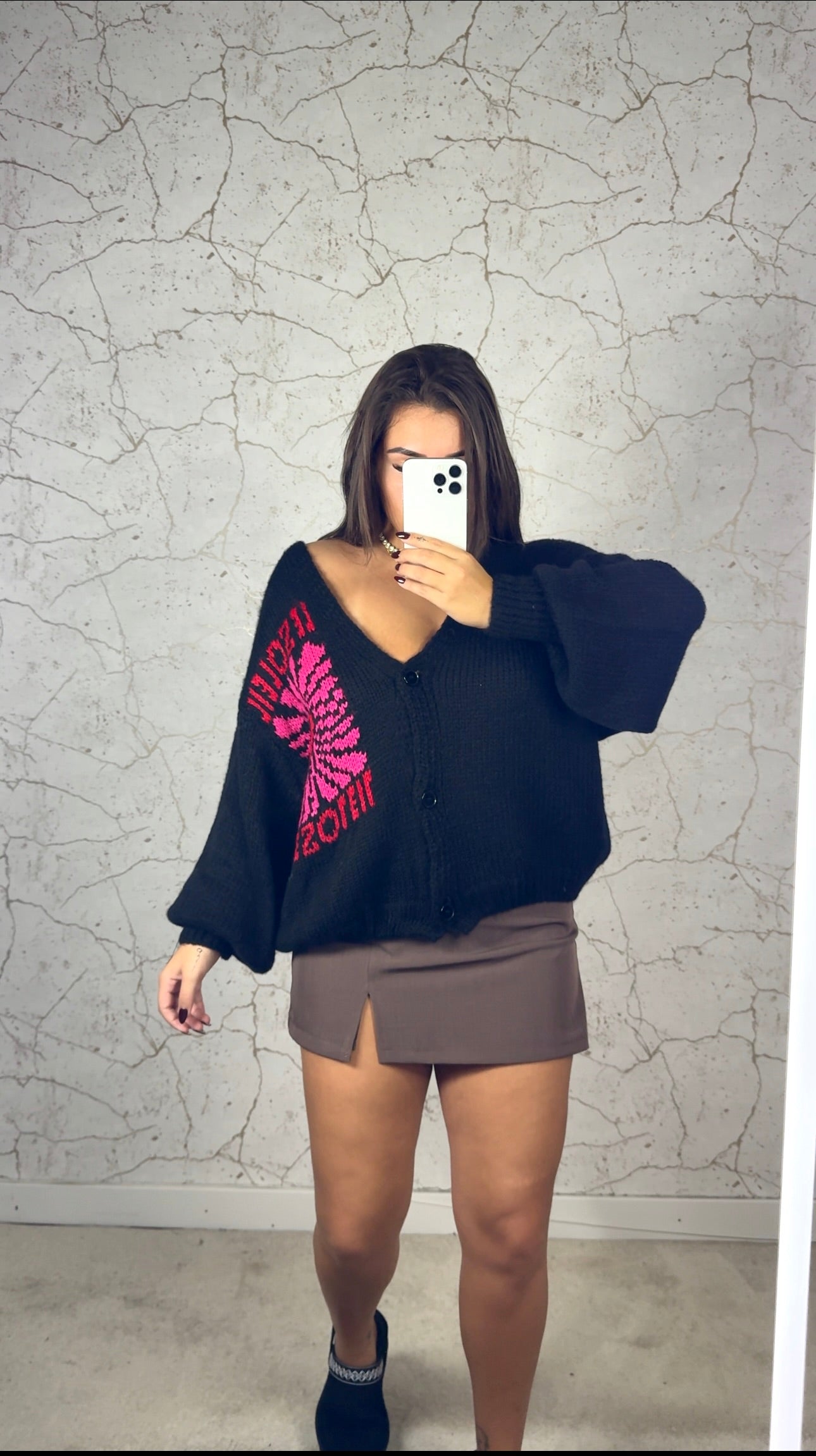 Cardigan Preto