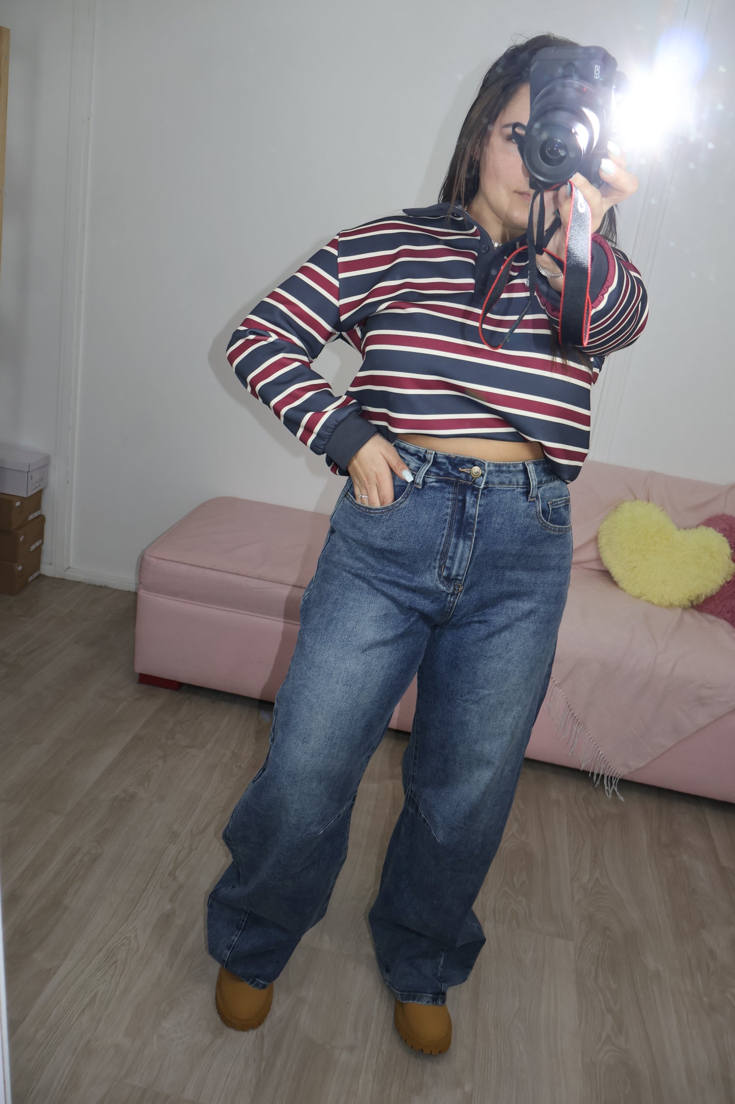 Calça Ballon Escura