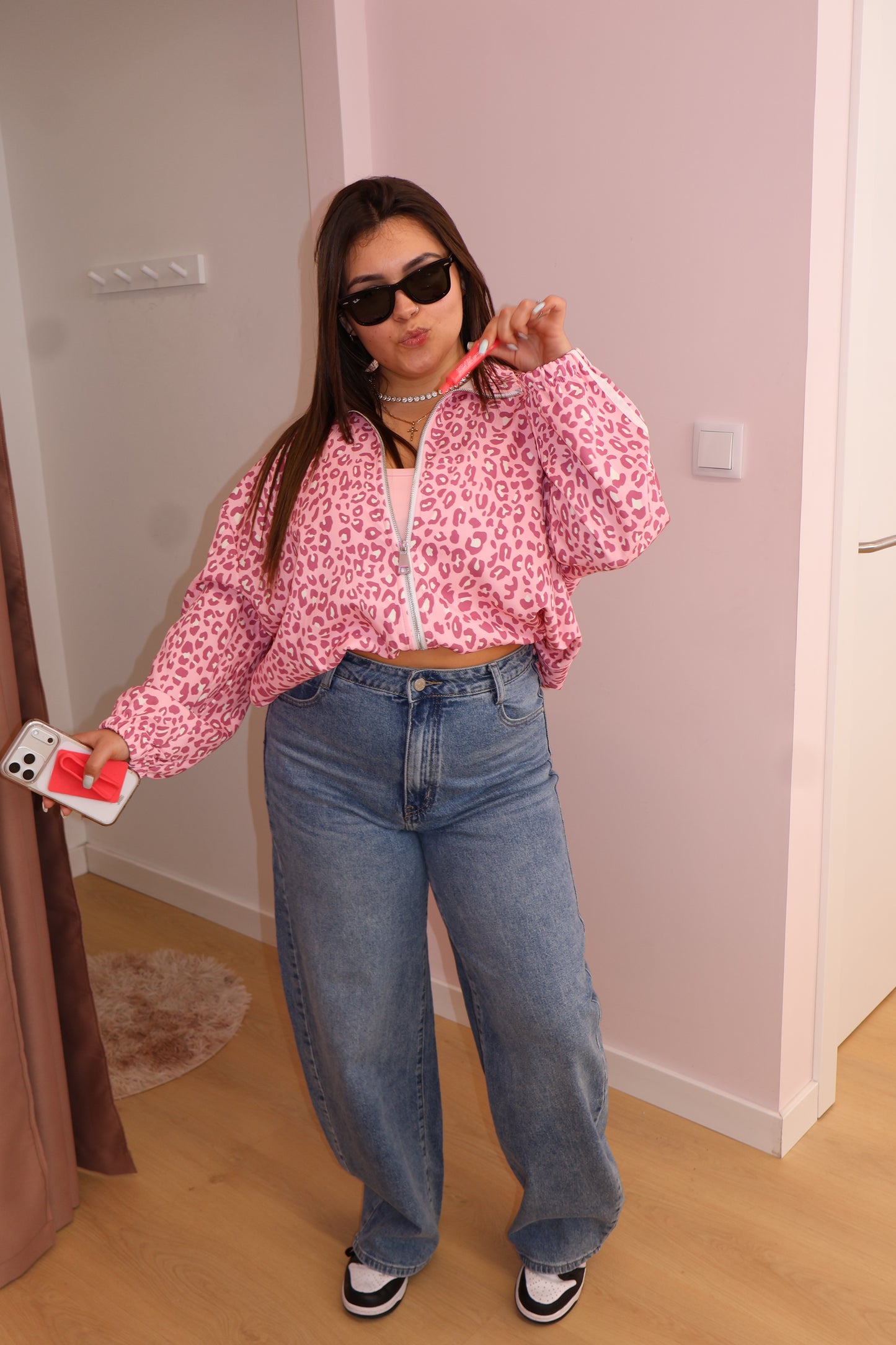 Calça Baggy Escura