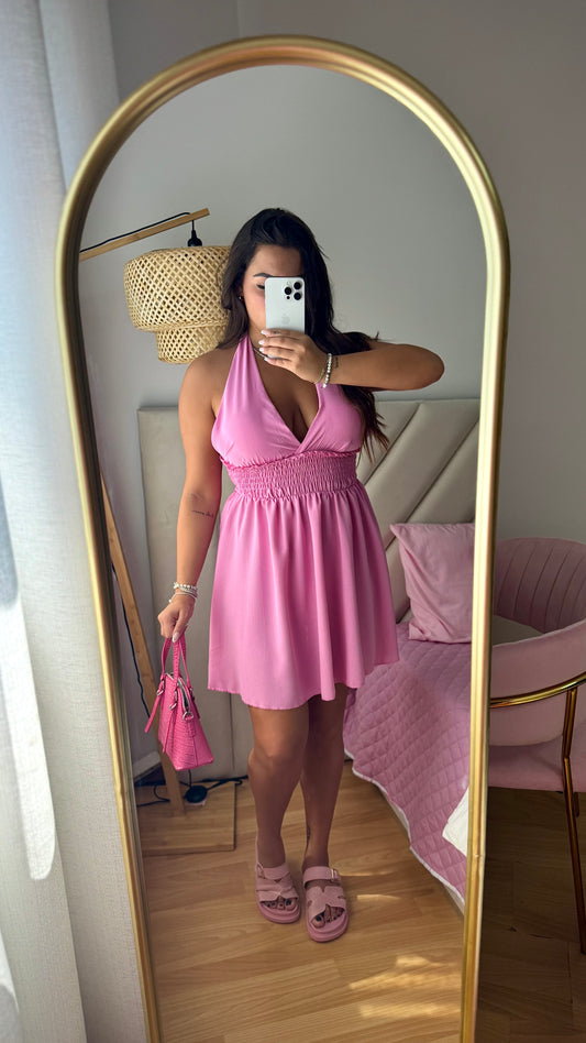 VESTIDO ROSA