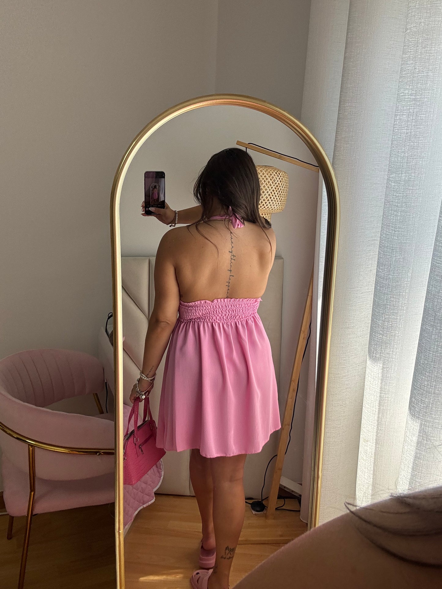VESTIDO ROSA