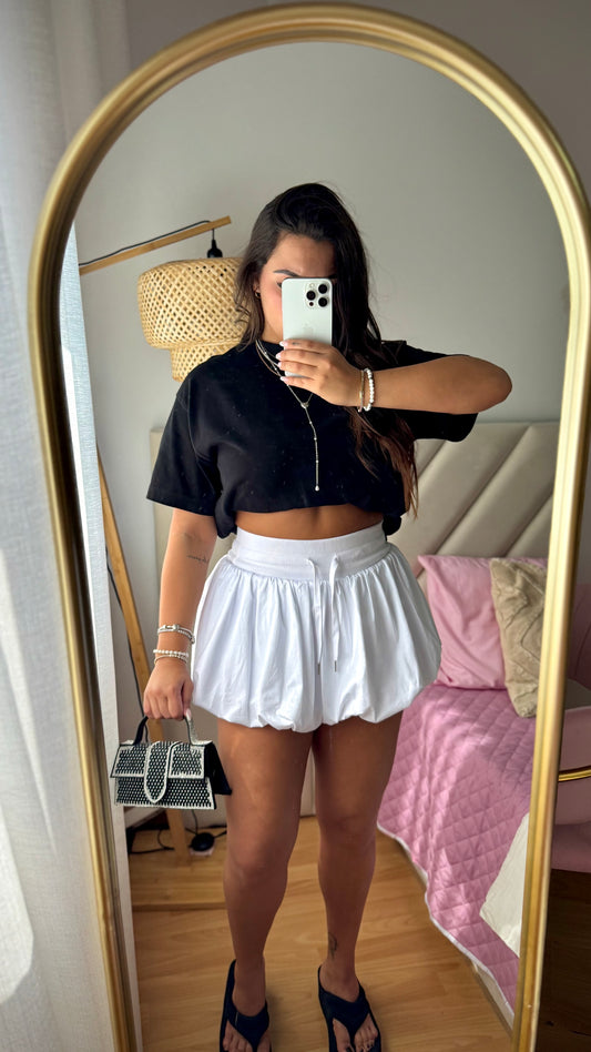 SAIA C/CALÇÃO BALÃO BRANCO