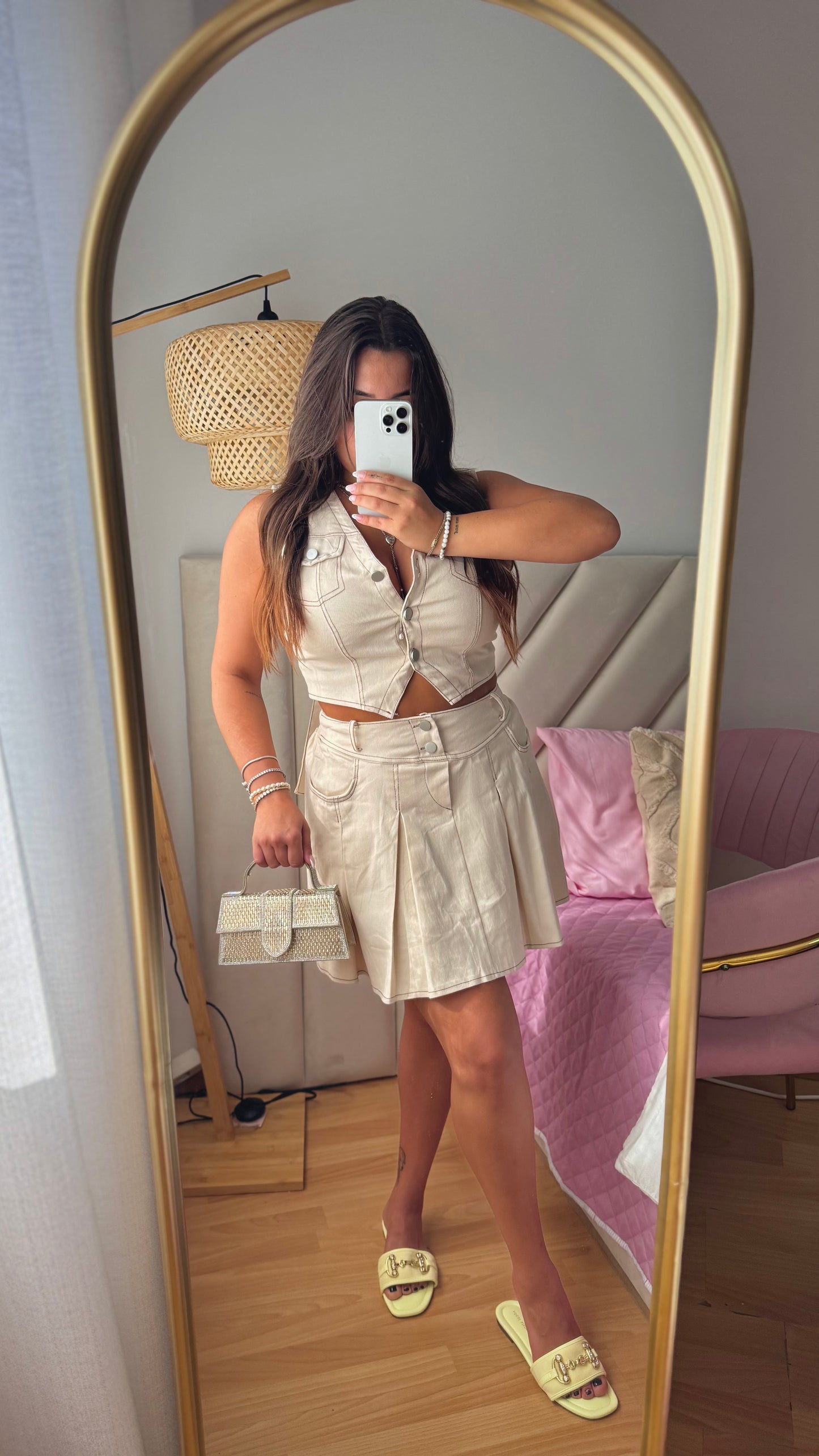 CONJUNTO GANGA BEGE