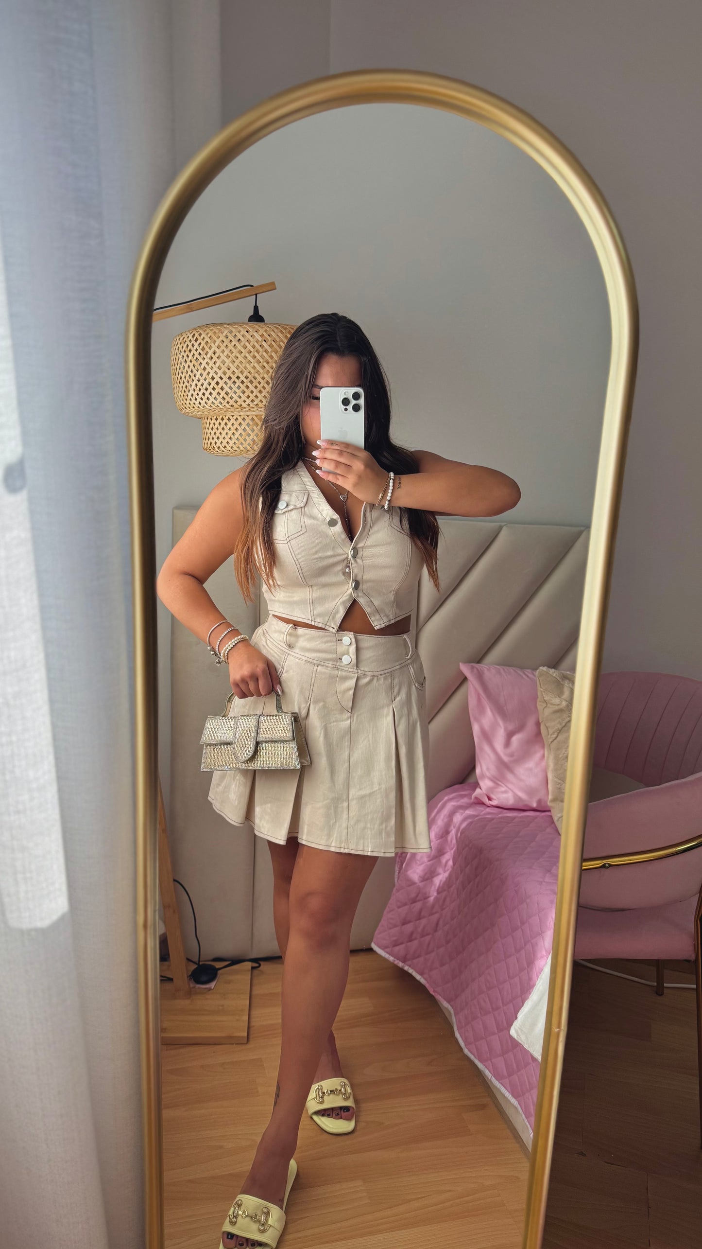 CONJUNTO GANGA BEGE
