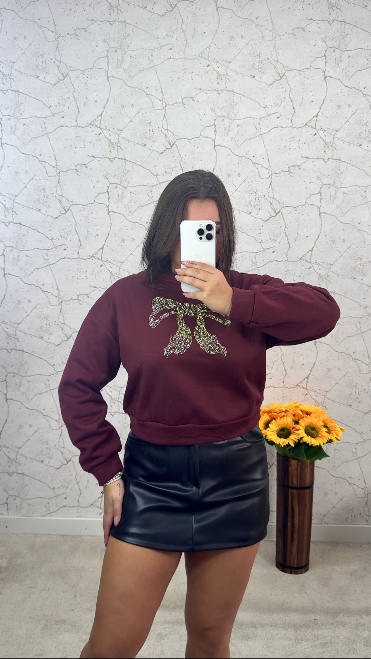 Sweat Bordeaux
